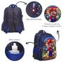 Imagem de Mochila Escolar Menino Super Mario Costas Luz Led Frontal