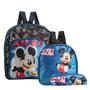 Imagem de Mochila Escolar Mickey Mouse Costas Kit Lancheira+Estojo