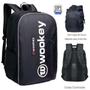 Imagem de Mochila Escolar Notebook 17 Com Capa Chuva Motoboy Wu59