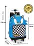 Imagem de Mochila Escolar Rodas Costas Sonic Game Luxo 3D -