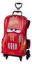 Imagem de Mochila Escolar Rodinha 3d Carros Mcqueen Lancheira Infantil