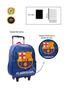 Imagem de Mochila Escolar Rodinha Barcelona Futbol Club Original 13560