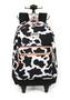 Imagem de Mochila Escolar Rodinhas Alça Costas Up4You Estampado Vaca - Luxcel MC46642UP