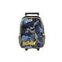 Imagem de Mochila Escolar Rodinhas Carrinho Batman Luxcell Preto