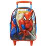 Imagem de Mochila Escolar Spiderman Homem Aranha Rodinhas Infantil G