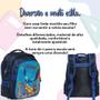 Imagem de Mochila Escolar Stitch Costas Volta As Aulas Cor Azul