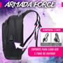 Imagem de Mochila Executiva Bolsa Reforçada Escolar Notebook Masculina Feminina Ótima Qualidade Faculdade Com Cabo De Aço Esportiva USB Grande Viagem Trabalho