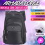 Imagem de Mochila Executiva Bolsa Reforçada Escolar Notebook Masculina Feminina Ótima Qualidade Faculdade Com Cabo De Aço Esportiva USB Grande Viagem Trabalho