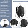 Imagem de Mochila Executiva Com 4 Rodas 360º Notebook Masculina Promo