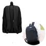 Imagem de Mochila Executiva Costa Porta Note Notebook Com Senha Trava Ziper Cor preta
