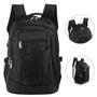 Imagem de Mochila Executiva Multifuncional P Notebook Resistente Preta
