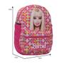 Imagem de Mochila Feminina Barbie Filme Rosa Costas Criança Pequena