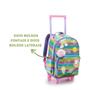 Imagem de Mochila Feminina Com Rodas Unicornio E Arco- Íris
