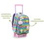 Imagem de Mochila Feminina Com Rodas Unicornio E Arco- Íris