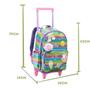 Imagem de Mochila Feminina Com Rodas Unicornio E Arco- Íris