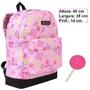 Imagem de Mochila Feminina Escolar Juvenil Costas Resistente Grande Moderna Container Sweet Light Dermiwil