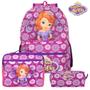 Imagem de Mochila Feminina Escolar Juvenil Princesa Sofia Roxa Toys 2U