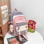 Imagem de Mochila Feminina Infantil Passeio Escolar Multifuncional Academia Costas Ombro Fitness Nylon Trabalho Faculdade Creche