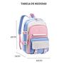 Imagem de Mochila Feminina Infantil Passeio Escolar Multifuncional Fitness Nylon Trabalho Escola Faculdade Creche Cursinho