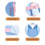 Imagem de Mochila Feminina Infantil Passeio Escolar Multifuncional Fitness Nylon Trabalho Escola Faculdade Creche Cursinho