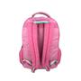 Imagem de Mochila Feminina Matelassê Rainbow com Strap Listrado Rosa Denlex