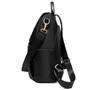 Imagem de Mochila Feminina Vira Bolsa Ombro Lateral Costas Trabalho Escola Faculdade Social Casual Original Basica Confort Premium