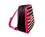 Imagem de Mochila Flamingo Pink Costas Lancheira Estojo Kit Escolar