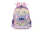 Imagem de Mochila G Stitch Roxa C/Flores Color IS41541SC Luxcel