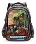 Imagem de Mochila Game Crafit Costas Infantil Grande Escolar Menino Desenho do tecido:GAME CRAFT ZUMBICor:Verde-musgo