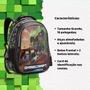 Imagem de Mochila Game Crafit Infantil Escolar Manino Menina Gamer