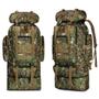 Imagem de Mochila gigante 100 litros tatica militar camping caminhada viagem impermeavel camuflada expansivel