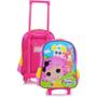 Imagem de Mochila Grande Com Rodinha Escolar Infantil Lalaloopsy