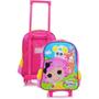 Imagem de Mochila Grande Com Rodinha Escolar Infantil Lalaloopsy - Pacific