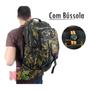 Imagem de Mochila Grande De Lona 50 Litros Viagem Passeio Motoboy