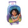 Imagem de Mochila Grande Rodinha Escolar Infantil Disney Encanto Roxo