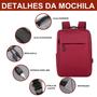 Imagem de Mochila Grande Viagem Escolar Mochila De Bordo Impermeável Top