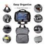 Imagem de Mochila Hap Tim Travel 7651-G para mulheres de 15,6" com capa para laptop