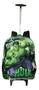 Imagem de Mochila Hulk Vingadores Infantil Masculina Rodinhas  2025