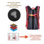 Imagem de Mochila Impermeável Resistente Reforçada Masculina Feminina Esportiva Treeking Camping Acampamento Trilhas Caminhadas