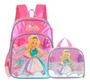 Imagem de Mochila Infantil Barbie Princesa Costas G Lancheira Meninas