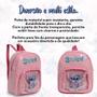 Imagem de Mochila Infantil Bolsa Stitch Costas Pequena Pre Escola