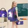 Imagem de Mochila Infantil BTOOP Galaxy Space - 3 Peças com Lancheira