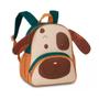 Imagem de Mochila Infantil Clio Pets Alças Cachorro Laranja 17L