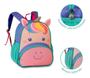 Imagem de Mochila Infantil Clio Pets Zoo Animais Bichinhos Frutinhas Escolar - Clio Style