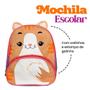 Imagem de Mochila Infantil Com Alças - Gato