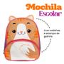 Imagem de Mochila Infantil Com Alças - Gato