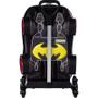 Imagem de Mochila infantil com rodinha batman chrome wheels maxtoy