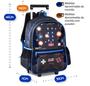 Imagem de Mochila Infantil Com Rodinha Game Player Interativa Com Luzes Game Start Escolar Menino Clio