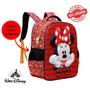 Imagem de Mochila Infantil Costas Escolar Grande 3D Minnie Mouse