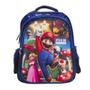 Imagem de Mochila Infantil Costas Super Mario Grande Volta As Aulas